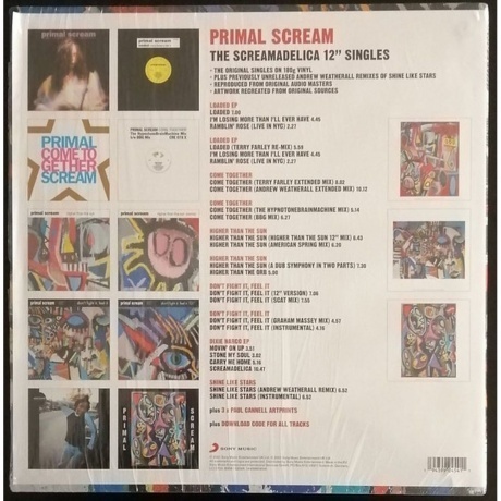 Primal Scream - Screamadelica (V12) (Box) (0194399045411) виниловая пластинка - фото 4