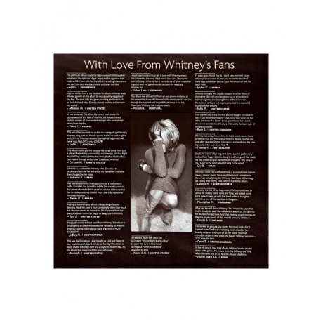 Виниловая пластинка Houston, Whitney, My Love Is Your Love (coloured) (0196587146719) - фото 13
