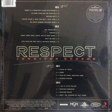 Jennifer Hudson - Respect (OST) (0194398249315) виниловая пластинка - фото 2