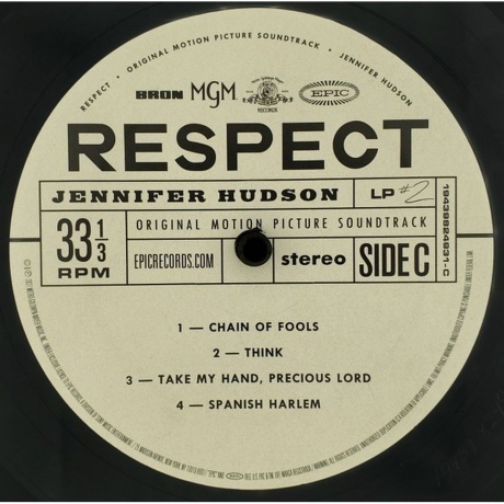 Jennifer Hudson - Respect (OST) (0194398249315) виниловая пластинка - фото 7