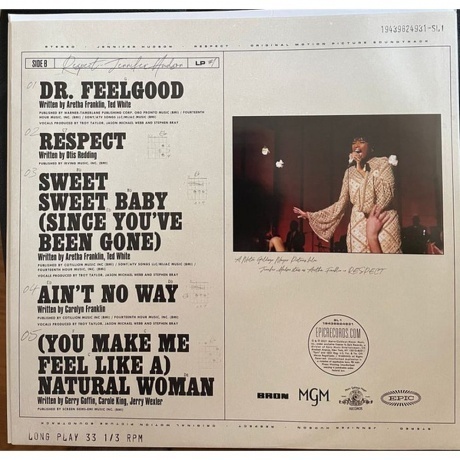 Jennifer Hudson - Respect (OST) (0194398249315) виниловая пластинка - фото 10