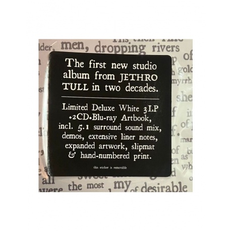 Виниловая пластинка Jethro Tull, The Zealot Gene (Box) (0194399271315) - фото 9