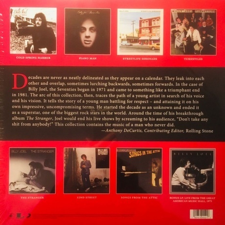 Billy Joel - The Vinyl Collection (Box) (0190759255216) виниловая пластинка - фото 2