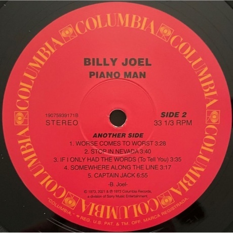 Billy Joel - The Vinyl Collection (Box) (0190759255216) виниловая пластинка - фото 15