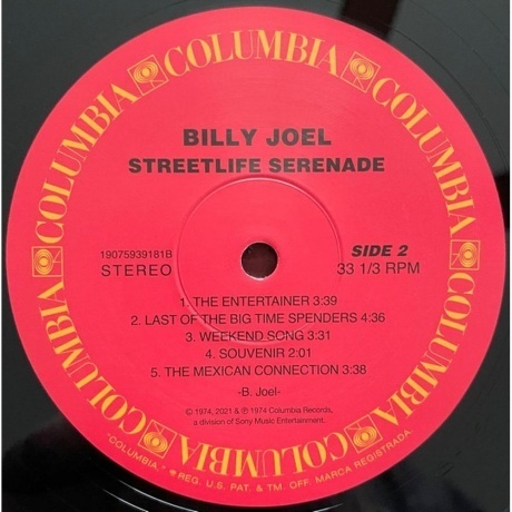 Billy Joel - The Vinyl Collection (Box) (0190759255216) виниловая пластинка - фото 21