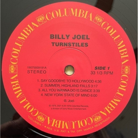 Billy Joel - The Vinyl Collection (Box) (0190759255216) виниловая пластинка - фото 24