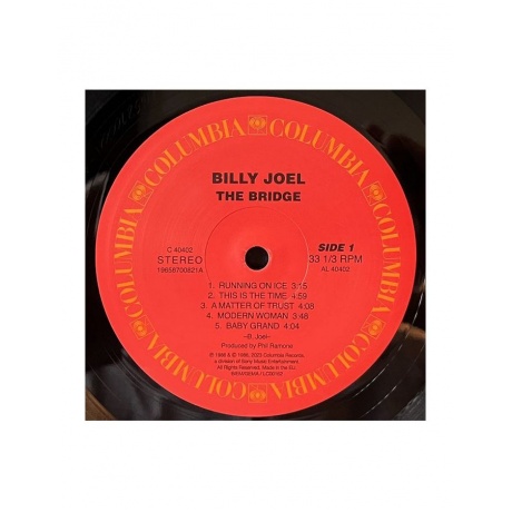 Виниловая пластинка Joel, Billy, The Vinyl Collection, Vol.2 (Box) (0194399571811) - фото 26