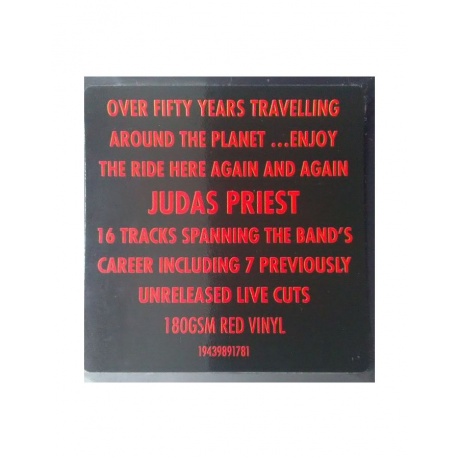 Виниловая пластинка Judas Priest, Reflections - 50 Heavy Metal Years Of Music (coloured) (0194398917818) - фото 12