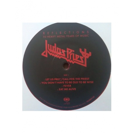 Виниловая пластинка Judas Priest, Reflections - 50 Heavy Metal Years Of Music (coloured) (0194398917818) - фото 6