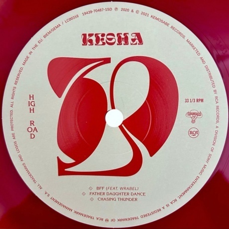 Ke$ha - High Road (coloured) (0194397048711) виниловая пластинка - фото 8