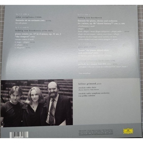 Helene Grimaud - Credo (0028948639793) виниловая пластинка - фото 2