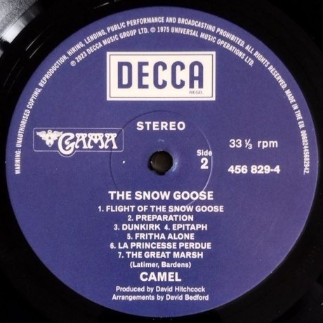 Camel - The Snow Goose (0602445682942) виниловая пластинка - фото 6