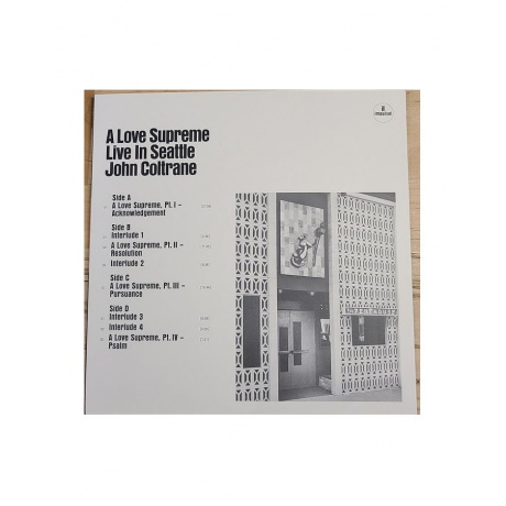 Виниловая пластинка Coltrane, John, A Love Supreme: Live In Seattle (0602438499984) - фото 3