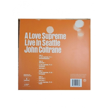 Виниловая пластинка Coltrane, John, A Love Supreme: Live In Seattle (0602438499984) - фото 6