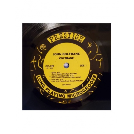 0025218102018, Виниловая пластинка Coltrane, John, Coltrane (Original Jazz Classics) - фото 3