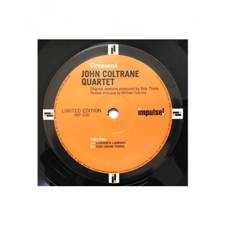 0011105020015, Виниловая пластинка Coltrane, John, Crescent - фото 4