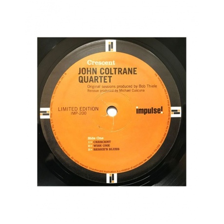 0011105020015, Виниловая пластинка Coltrane, John, Crescent - фото 5