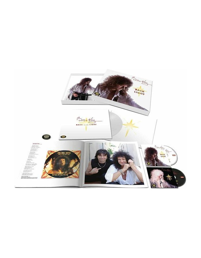 Виниловая пластинка May, Brian, Back To The Light (Box (+2CD)) (0602435789439) queen made in heaven