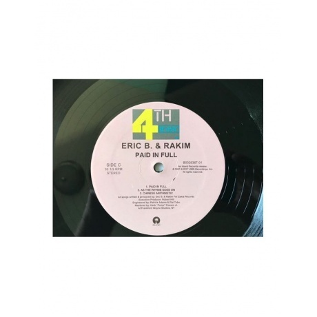 Eric B. &amp; Rakim - Paid In Full (0602557414530) виниловая пластинка - фото 5