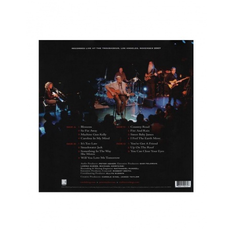 Виниловая пластинка Taylor, James; King, Carole, Live At The Troubadour (0888072092723) - фото 2