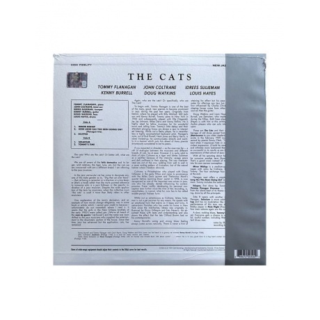 Виниловая пластинка Flanagan; Coltrane; Burrell; Sulieman, The Cats (Original Jazz Classics) (0888072505049) - фото 3