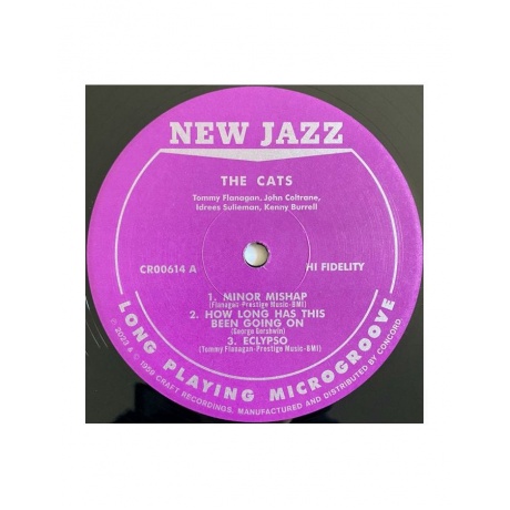 Виниловая пластинка Flanagan; Coltrane; Burrell; Sulieman, The Cats (Original Jazz Classics) (0888072505049) - фото 5