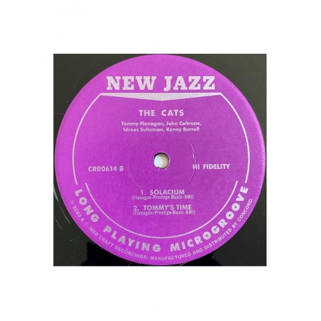 Виниловая пластинка Flanagan; Coltrane; Burrell; Sulieman, The Cats (Original Jazz Classics) (0888072505049) - фото 6