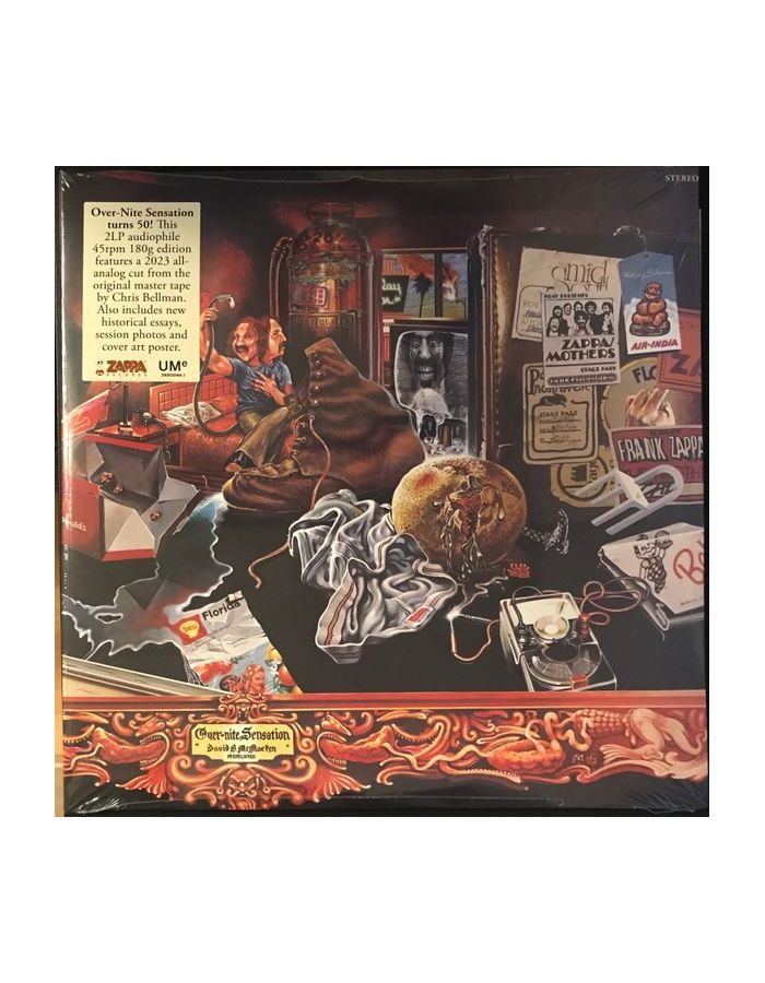 Виниловая пластинка Zappa, Frank, Over-Nite Sensation (0602455648570) кожаный чехол noreve tradition для htc sensation xl black