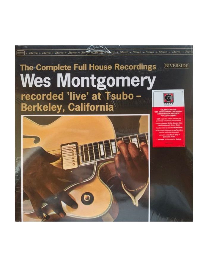 Виниловая пластинка Montgomery, Wes, The Complete Full House Recordings (0888072530287) компакт диски original jazz classics remasters wes montgomery so much guitar rem bonus cd