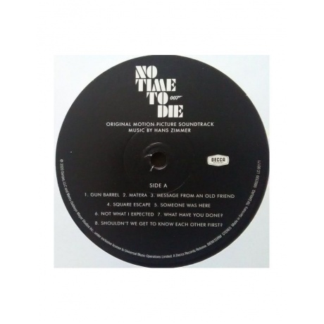 Виниловая пластинка OST, No Time To Die (Hans Zimmer) (0602508823381) - фото 5
