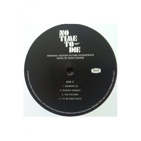 Виниловая пластинка OST, No Time To Die (Hans Zimmer) (0602508823381) - фото 7