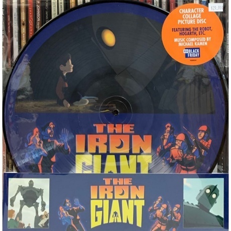 OST - The Iron Giant (Michael Kamen) (picture) (0888072233584) виниловая пластинка