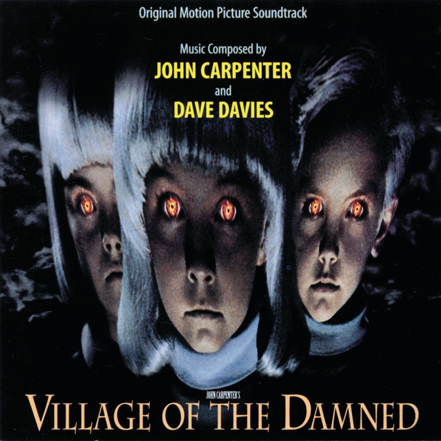 john carpenter dave davies village of the damned orange marble vinyl Виниловая пластинка OST, Village Of The Damned (John Carpenter; Dave Davies) (0888072200937)
