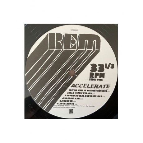 Виниловая пластинка R.E.M., Accelerate (0888072426290) - фото 3