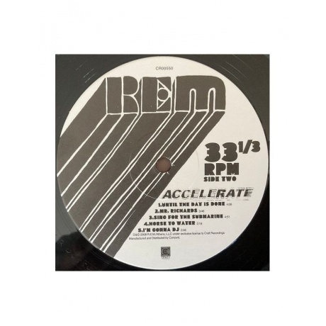 Виниловая пластинка R.E.M., Accelerate (0888072426290) - фото 4