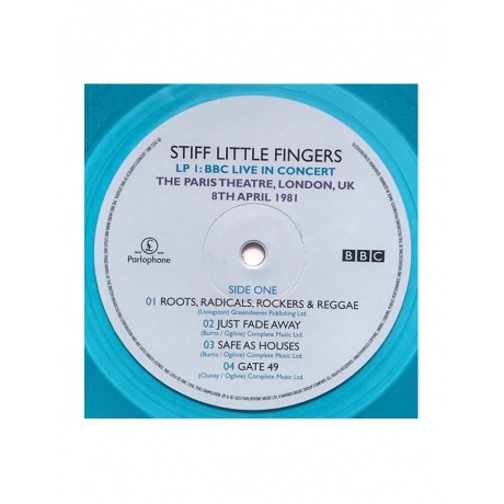 Виниловая пластинка Stiff Little Fingers, BBC Live In Concert (0190296503276) - фото 7