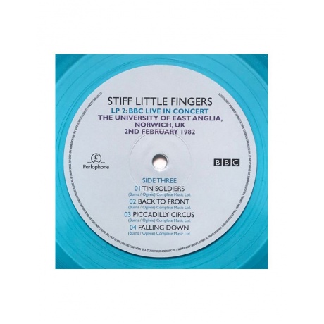 Виниловая пластинка Stiff Little Fingers, BBC Live In Concert (0190296503276) - фото 9