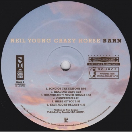Neil Young - Barn (0093624876649) виниловая пластинка - фото 3