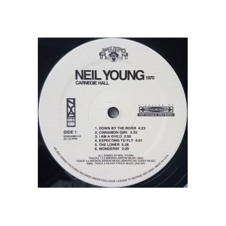 Виниловая пластинка Young, Neil, Carnegie Hall 1970 (0093624885153) - фото 6