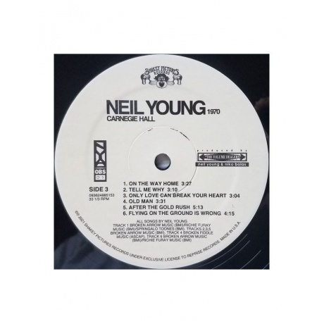 Виниловая пластинка Young, Neil, Carnegie Hall 1970 (0093624885153) - фото 8