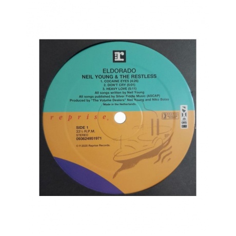 Виниловая пластинка Young, Neil, Eldorado EP (V12) (0093624951971) - фото 4
