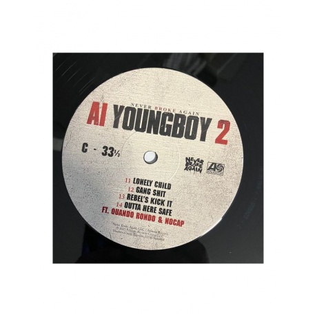 0075678644085, Виниловая пластинка Youngboy Never Broke Again, AI Youngboy 2 - фото 10