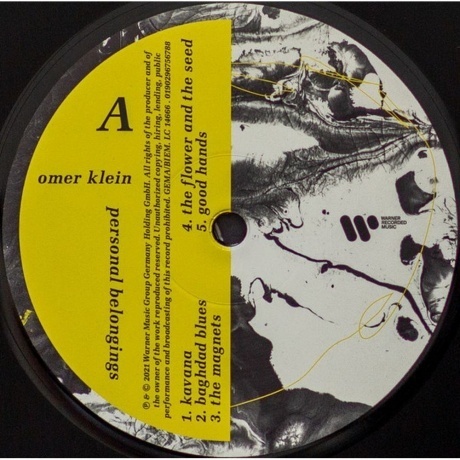 Omer Klein - Personal Belongings (0190296756788) виниловая пластинка - фото 3