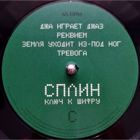 Сплин - Ключ к шифру (0190296267253) виниловая пластинка - фото 9