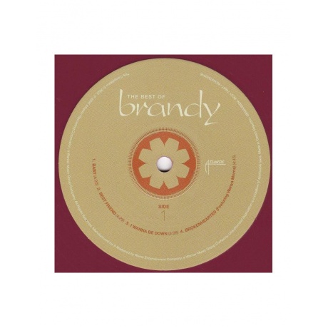 Виниловая пластинка Brandy, The Best Of (coloured) (0603497842346) - фото 3