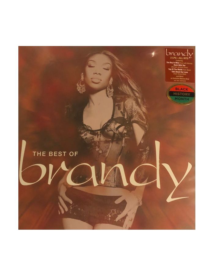 Виниловая пластинка Brandy, The Best Of (coloured) (0603497842346) you wanna чёрная ярусная юбка you wanna