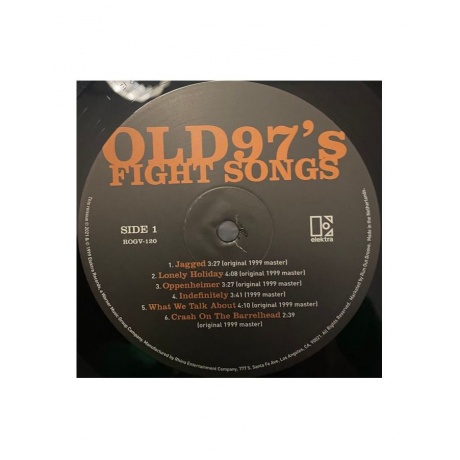 0081227892487, Виниловая пластинка Old 97's, Fight Songs - фото 11