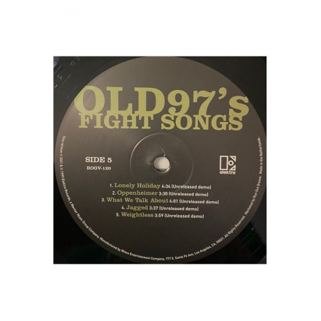 0081227892487, Виниловая пластинка Old 97's, Fight Songs - фото 15