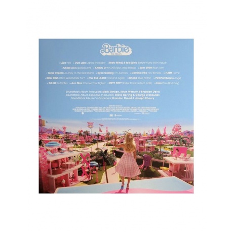 0075678613548, Виниловая пластинка OST, Barbie: The Album (Various Artists) (coloured) - фото 2