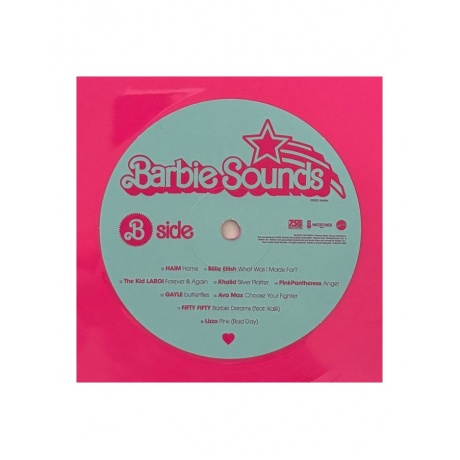 0075678613548, Виниловая пластинка OST, Barbie: The Album (Various Artists) (coloured) - фото 4